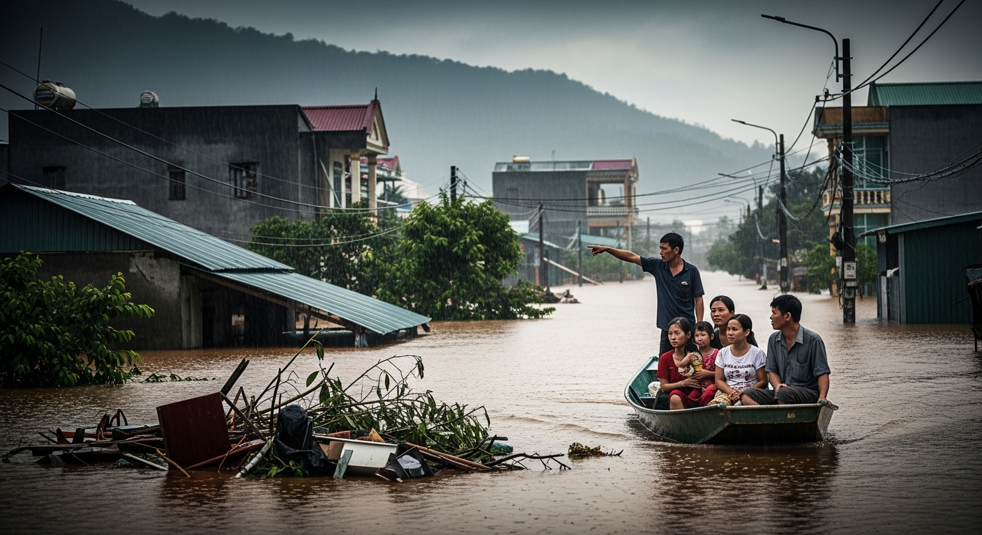 Vietnam Floods: 35 Dead, 5 Missing Amidst Devastating Rainfall