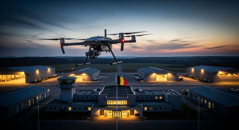Belgium Investigates Drone Flights Over Military Base