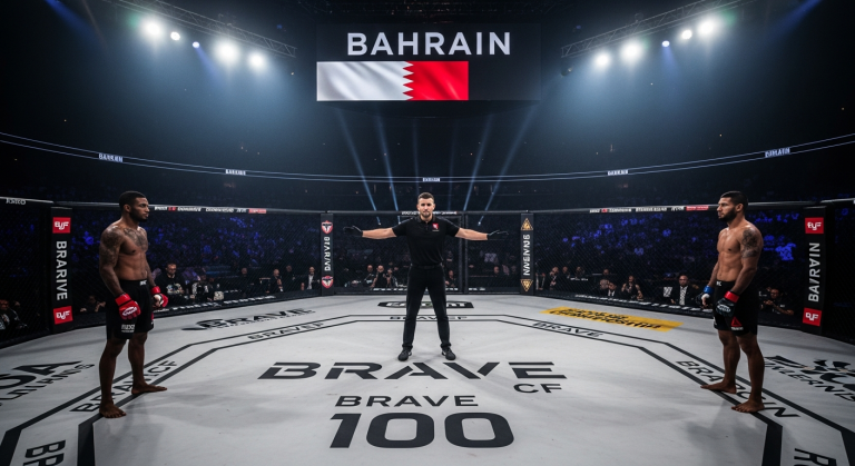 Bahrain Gears Up for Historic BRAVE 100 MMA Championship