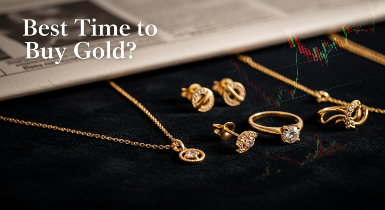 Best Time to Buy Gold? Explore 18 Carat Gold Jewelry Designs