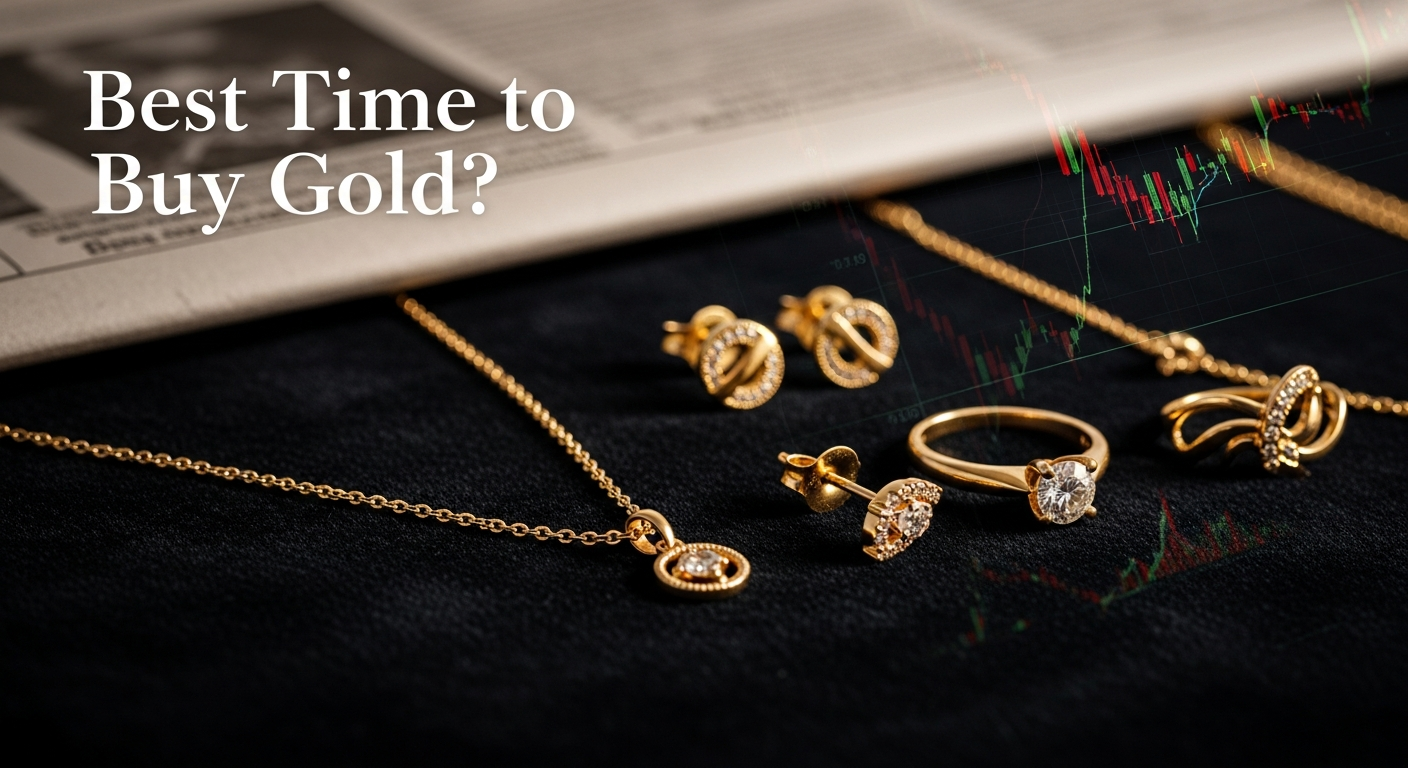 Best Time to Buy Gold? Explore 18 Carat Gold Jewelry Designs