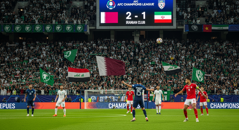 Saudi, Qatari, Emirati, Iraqi, and Iranian Clubs Clash in AFC Champions League