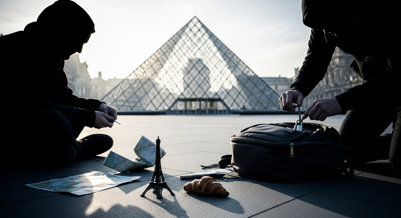 Paris's Louvre Heist: No 'Ocean's Eleven' – Just Petty Criminals
