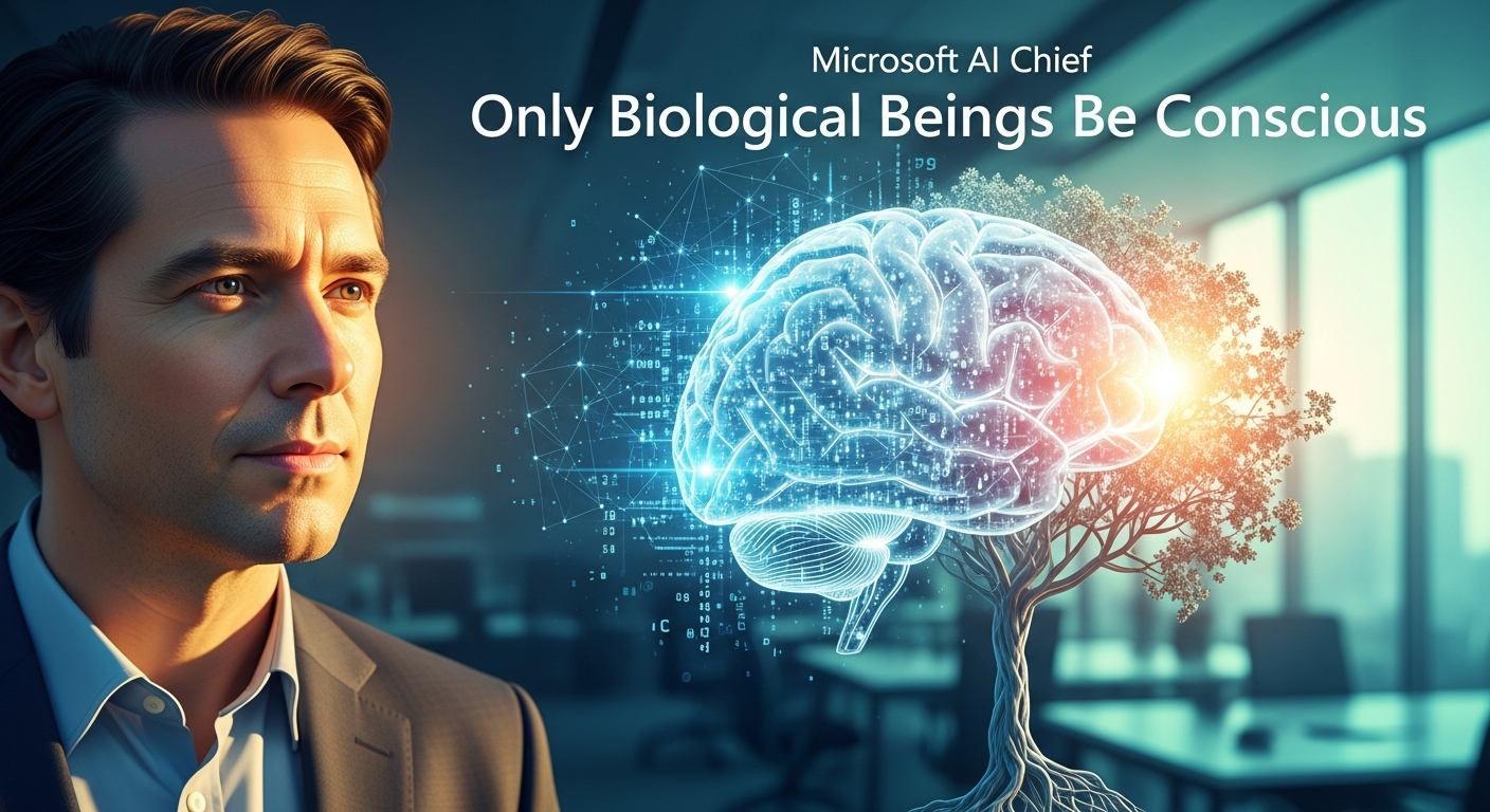 Microsoft AI Chief: Only Biological Beings Can Be Conscious