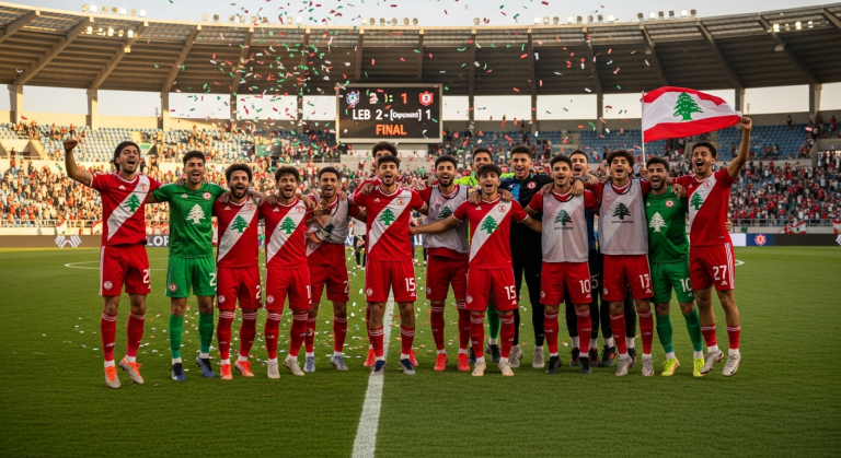 Lebanon's U-17 Football Team Advances to West Asian Championship Final