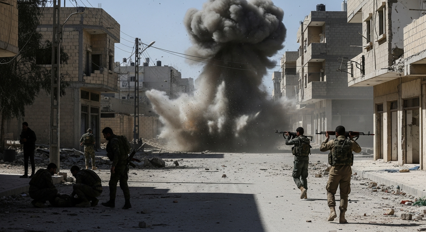 IED Explosion in Syria's Al-Bukamal Injures Syrian Army Personnel