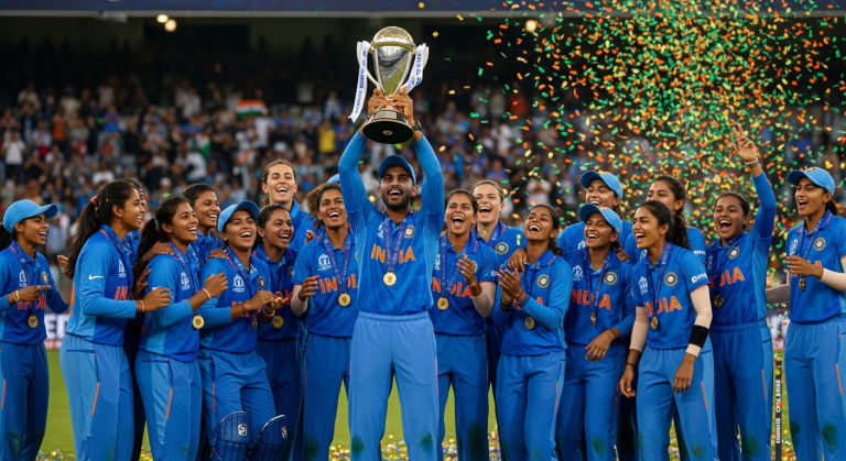 Indian Women's Cricket Team Celebrated as World Champions: Tributes Pour In