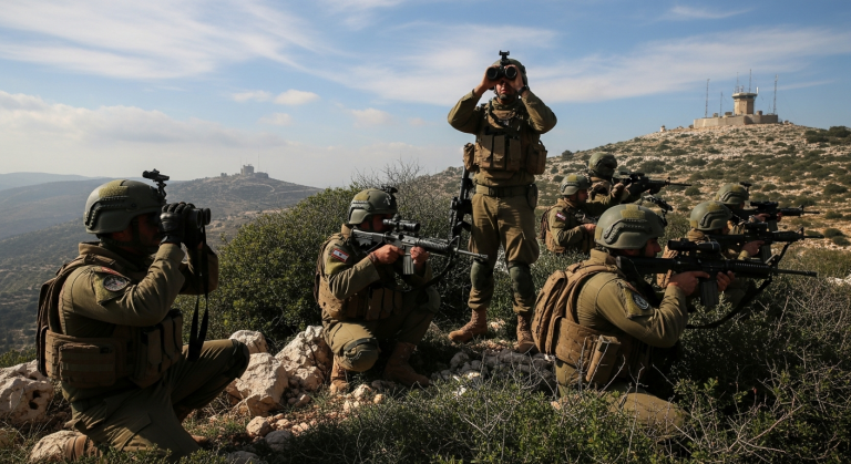 Lebanese Army Deploys in Mays al-Jabal Amid Israeli Military Activity