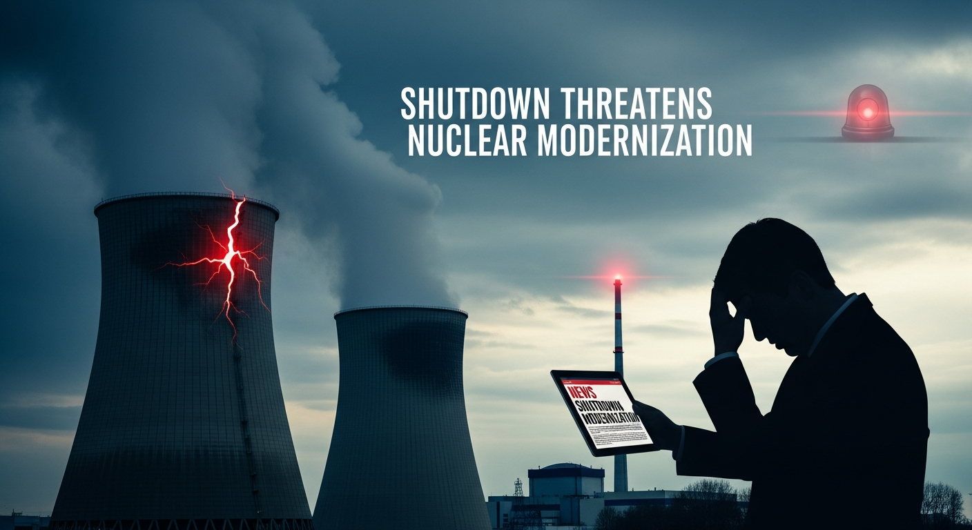 Shutdown Threatens Nuclear Modernization: Energy Chief Sounds Alarm