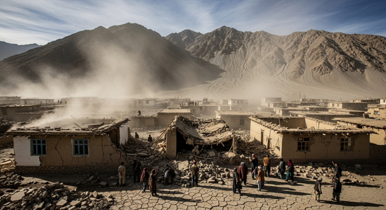 6.3 Magnitude Earthquake Strikes Northern Afghanistan