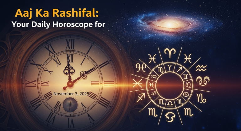 Aaj Ka Rashifal: Your Daily Horoscope for November 3, 2025