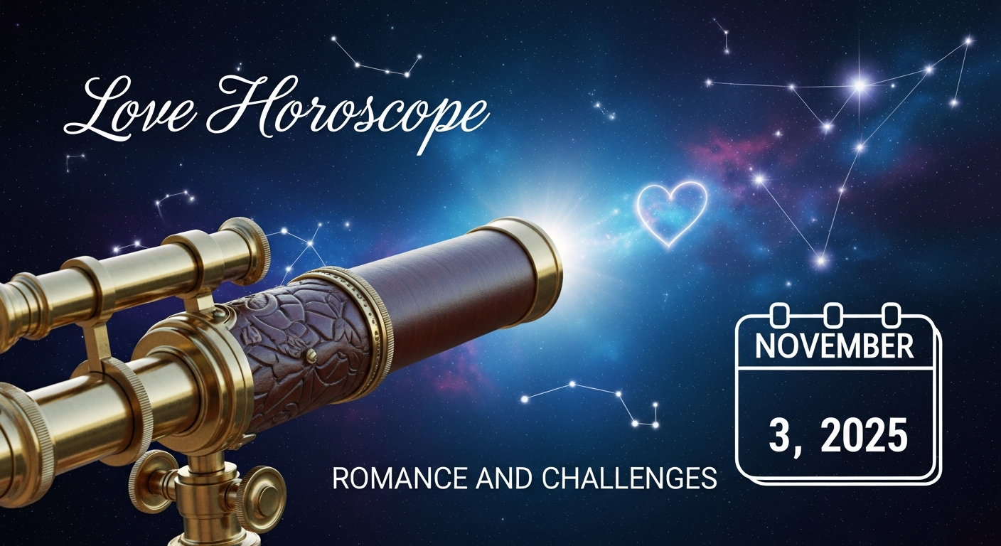 Love Horoscope Today: November 3, 2025 - A Day of Romance and Challenges