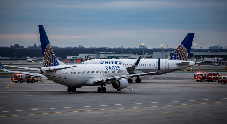 United Aircraft Involved in Taxiing Incident at LaGuardia Airport