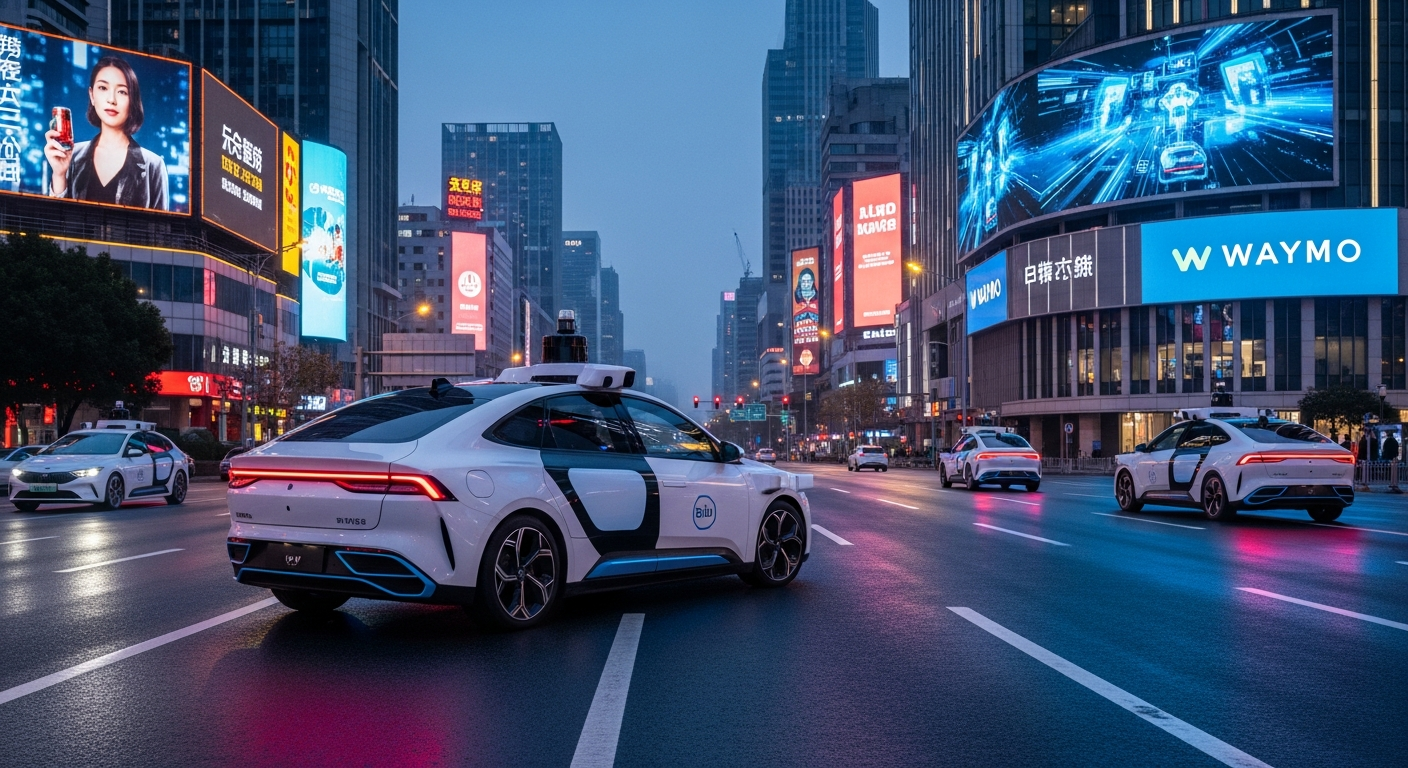 Baidu's Robotaxi Rides Match Waymo's, Signaling Growth in China