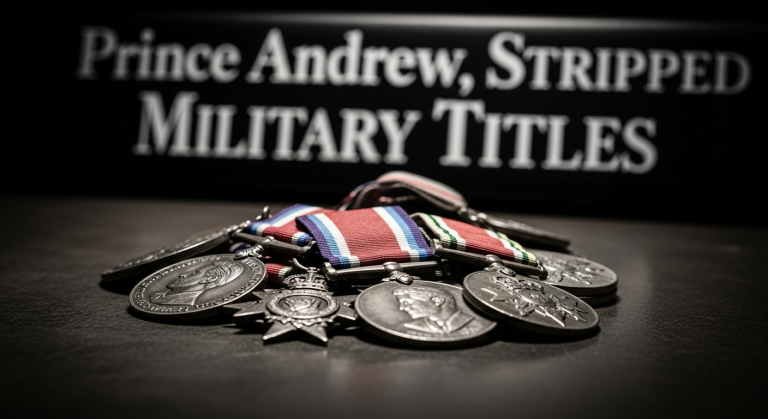 Prince Andrew Stripped: UK to Remove Final Military Titles
