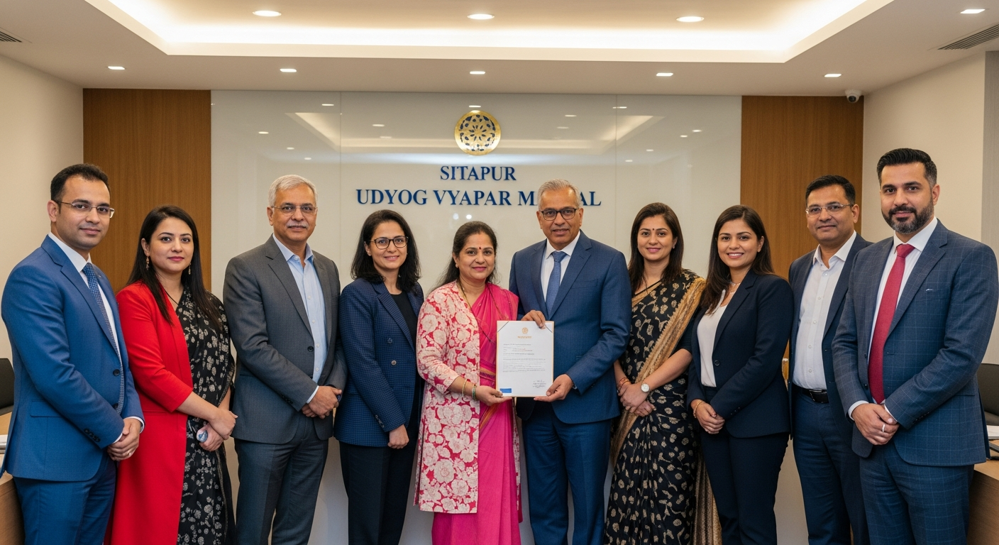 Sitapur's Udyog Vyapar Mandal Expands with New Appointments