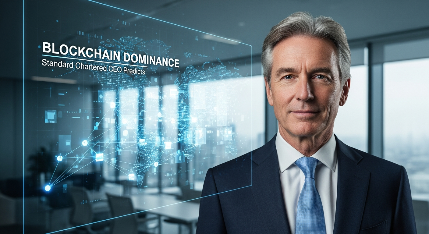 Standard Chartered CEO Predicts Blockchain's Dominance in Global Transactions