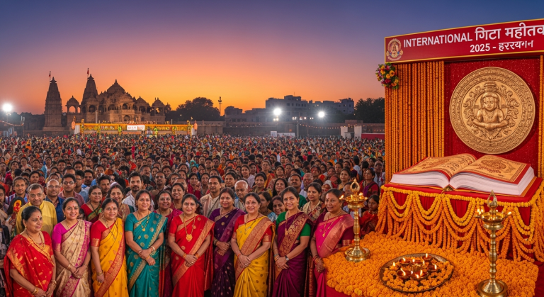 Haryana Gears Up for 2025 International Gita Mahotsav