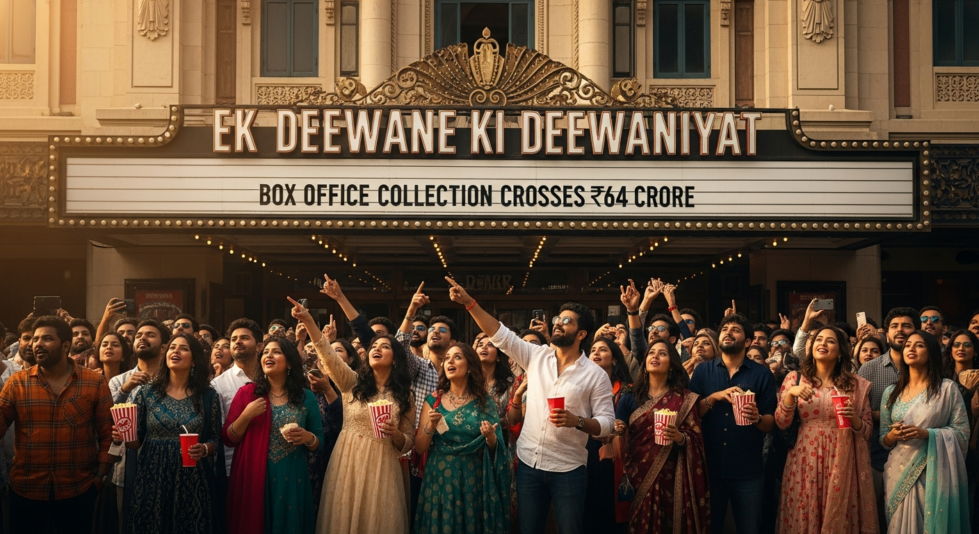 Ek Deewane Ki Deewaniyat Soars: Box Office Collection Crosses ₹64 Crore