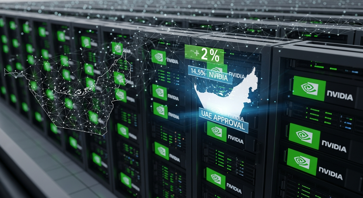 Nvidia Shares Climb 2% in Premarket After UAE Chip Sales Approval