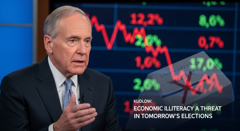 Kudlow: Economic Illiteracy a Threat in Tomorrow's Elections