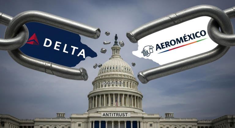 Trump Admin Defends Delta-Aeroméxico Alliance Breakup Over Antitrust