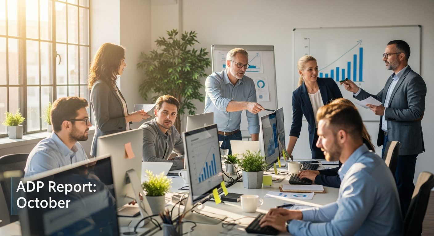 ADP Report: Private Sector Employment Surges in October