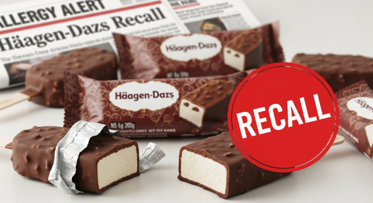 Häagen-Dazs Ice Cream Bars Recalled Over Allergy Concerns
