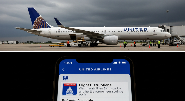 United Airlines Offers Refunds Amid Flight Disruptions Due to Government Shutdown