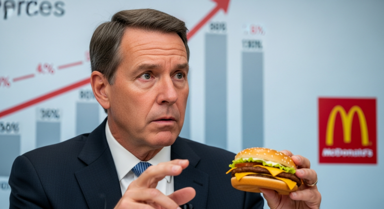 McDonald's CEO Sounds Alarm on Beef Prices Amid Sticky Inflation