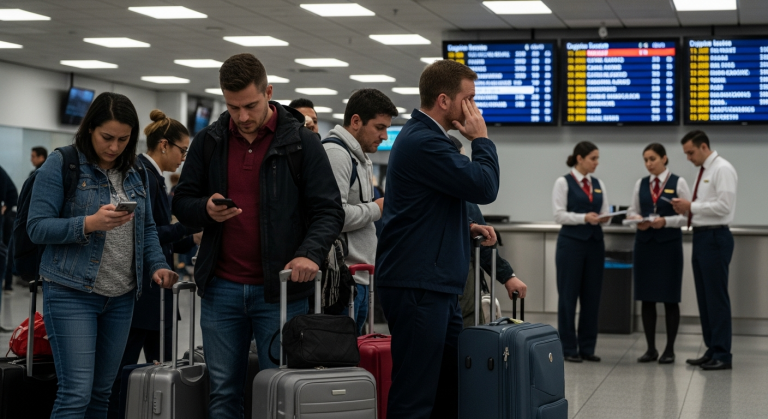 Thanksgiving Travel Could Get Messy as Shutdown Impacts Airline Staffing