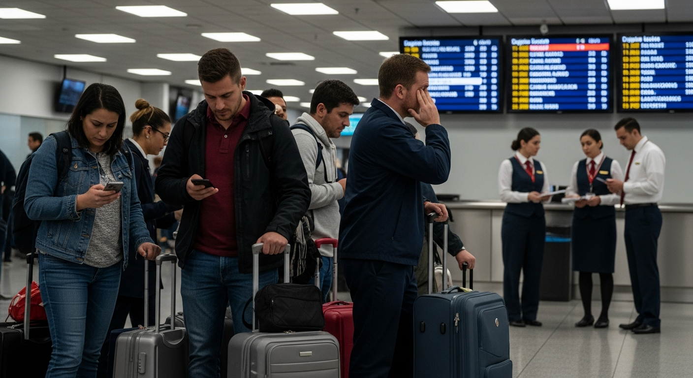 Thanksgiving Travel Could Get Messy as Shutdown Impacts Airline Staffing