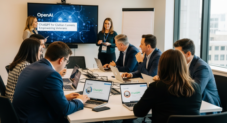 OpenAI's Free ChatGPT Program to Help Veterans Find Civilian Jobs