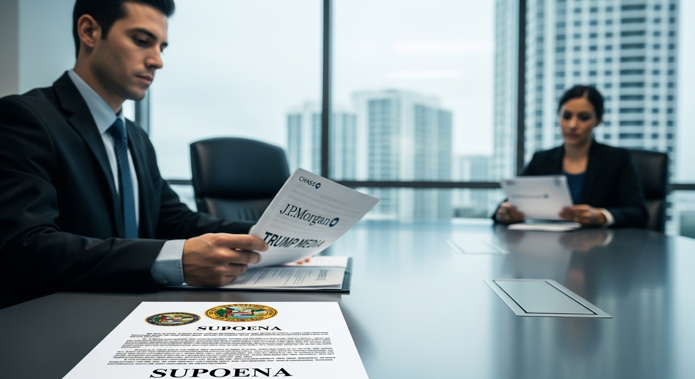 Florida AG Investigates JPMorgan Chase Over Trump Media Account Closure