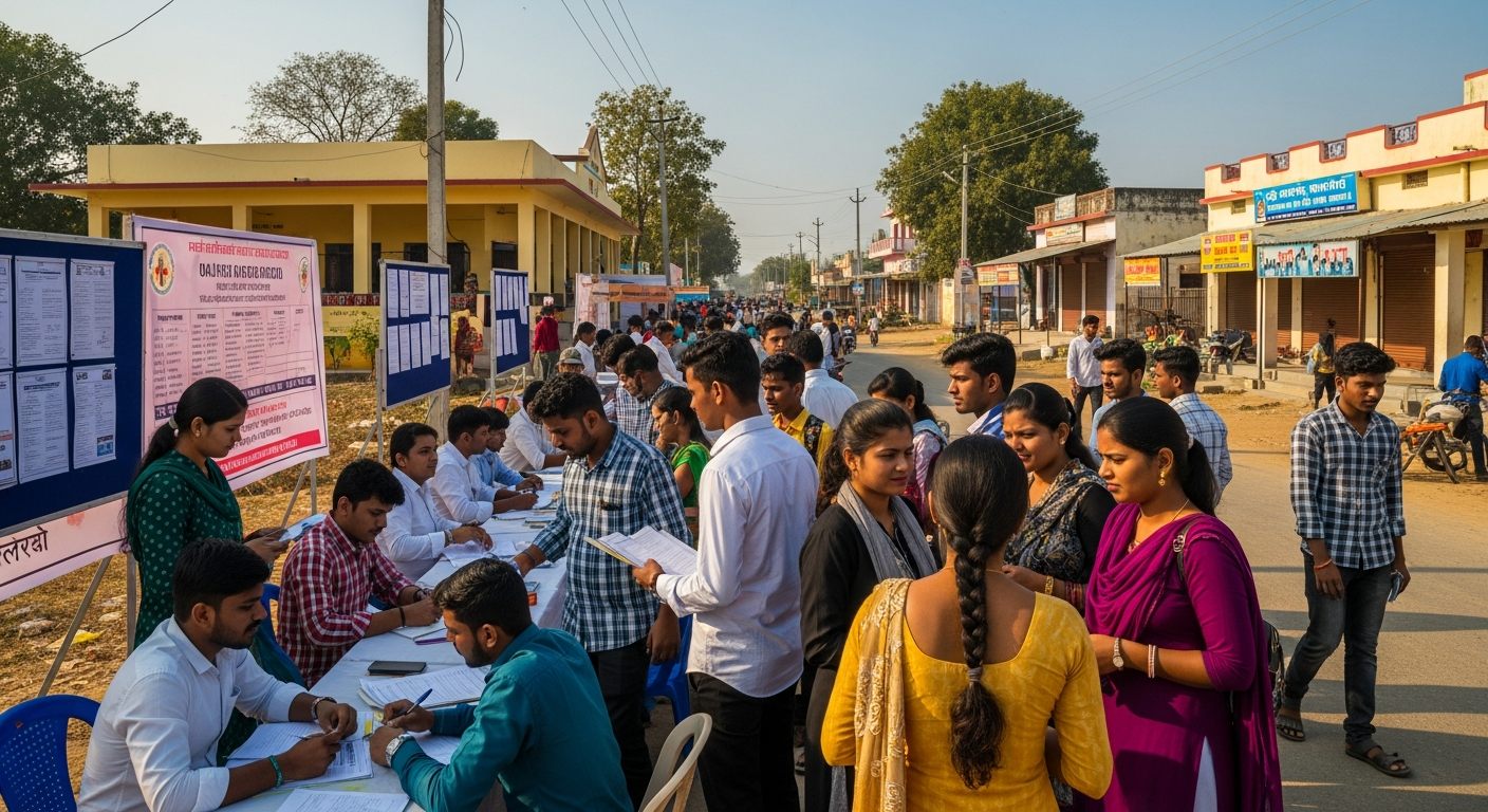 India's Unemployment Dips: Signs of Growth in Rural Job Markets