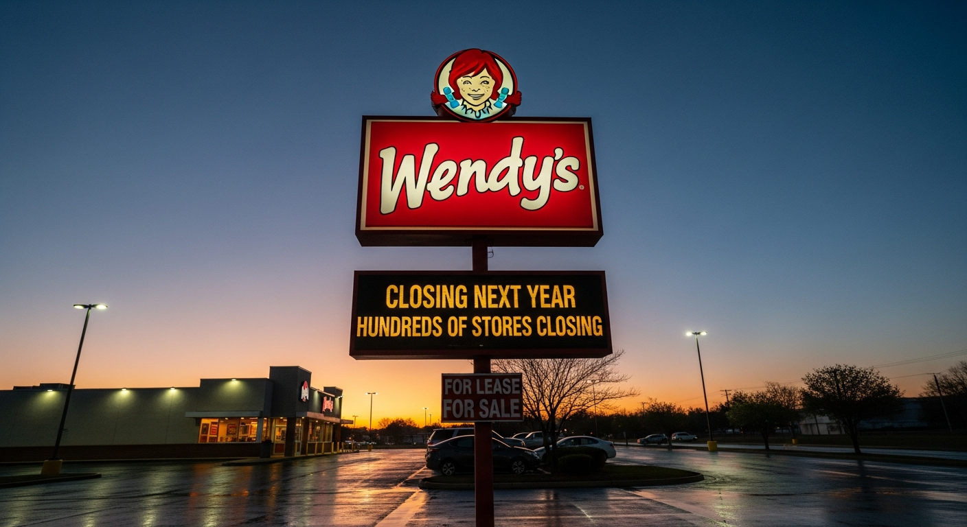 Wendy's to Shutter Hundreds of US Stores Next Year