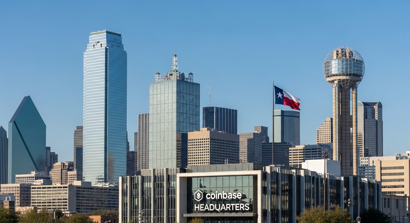 Coinbase Chooses Texas for New HQ, Citing Favorable Business Climate