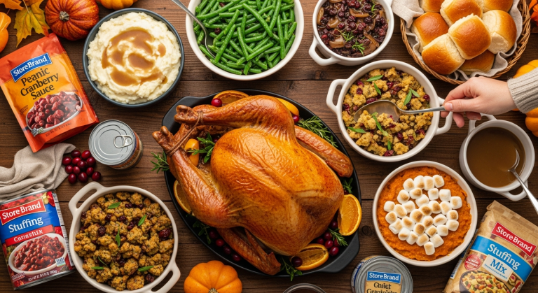 Thanksgiving Feast Costs: Store Brands Offer Savings This Year