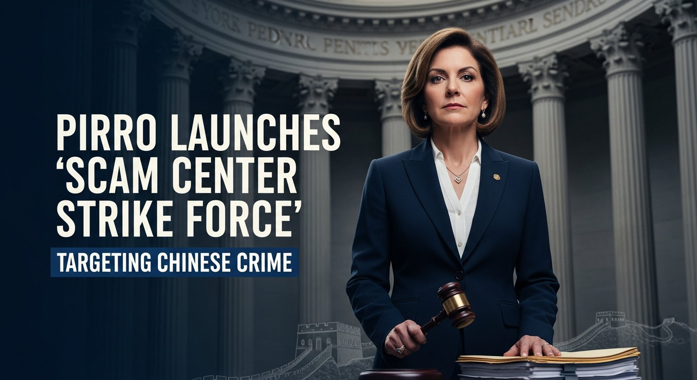 Pirro Launches 'Scam Center Strike Force' Targeting Chinese Crime