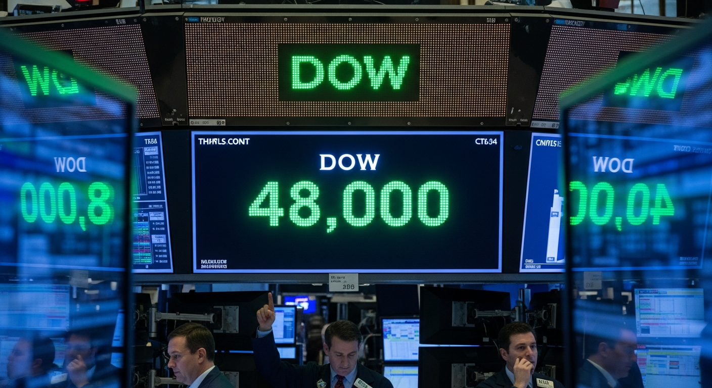 Dow Hits 48,000 Milestone Amid Market Optimism