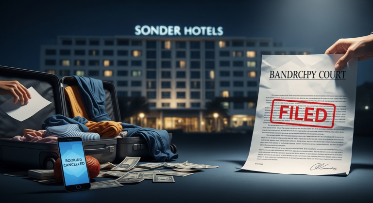 Sonder Hotels' Bankruptcy Filing Creates Travel Chaos