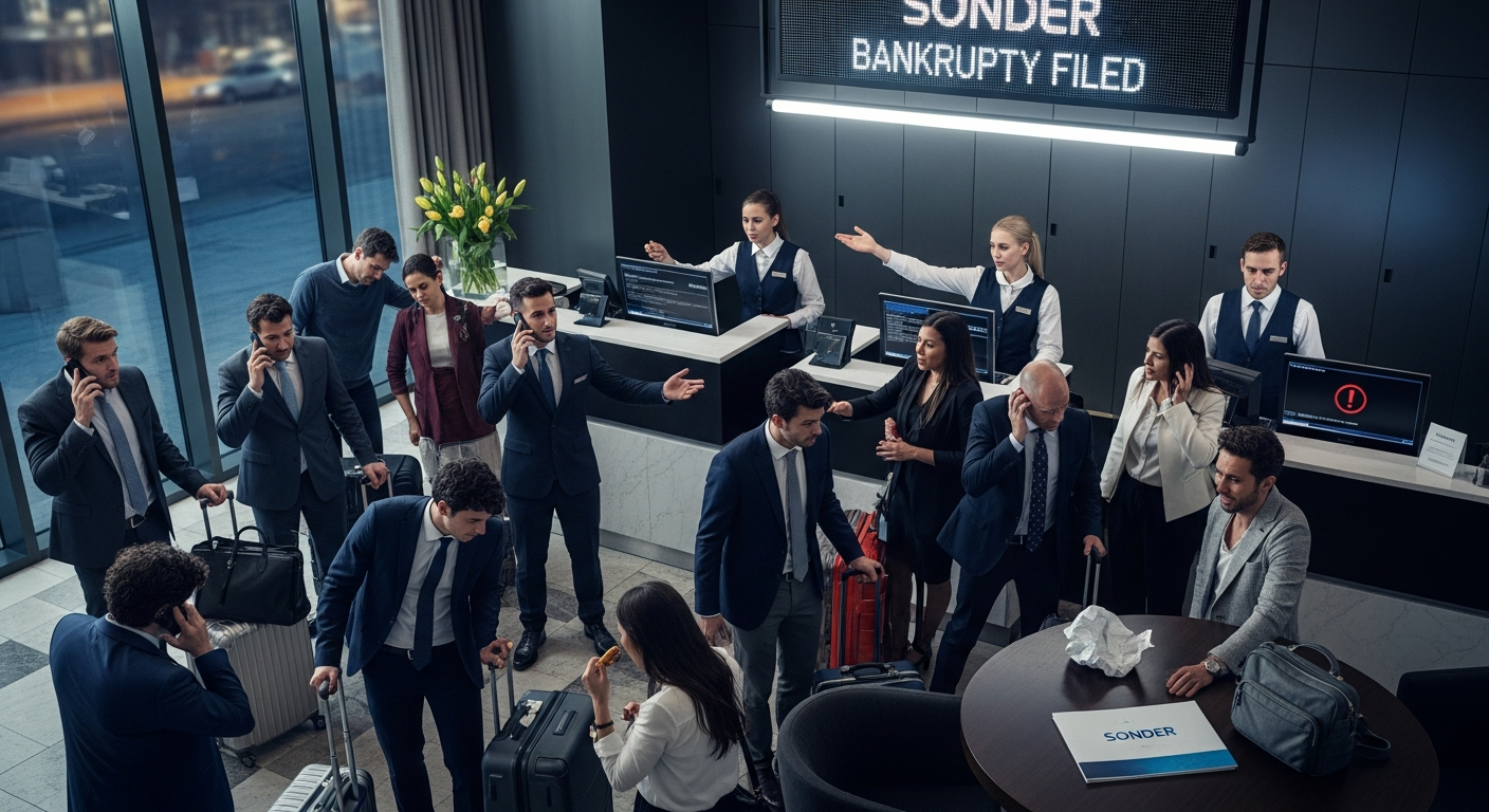 Sonder's Bankruptcy Filing Creates Travel Chaos, Leaves Guests Stranded