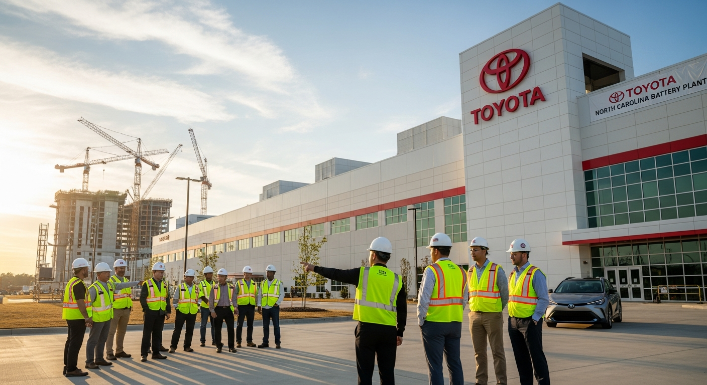 Toyota Opens Massive NC Battery Plant, Commits Billions More to US