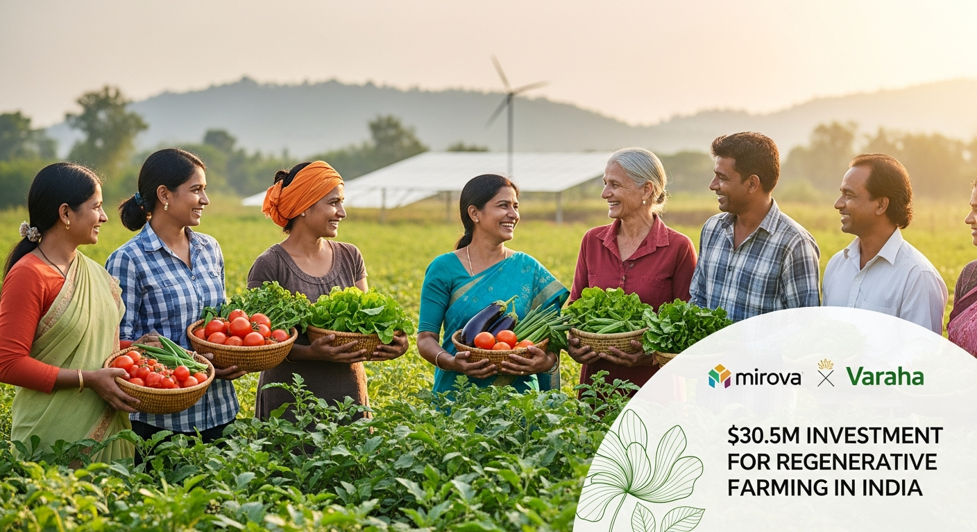Mirova Invests $30.5M in Varaha for Regenerative Farming in India
