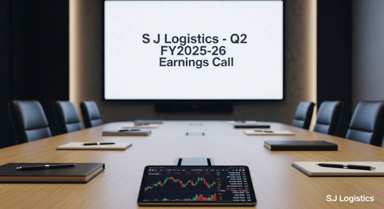 S J Logistics Announces Earnings Call for Q2 FY2025-26