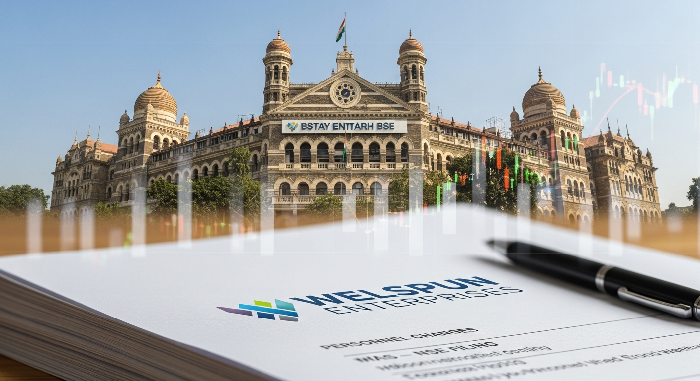 Welspun Enterprises Announces Personnel Changes, Filing with NSE