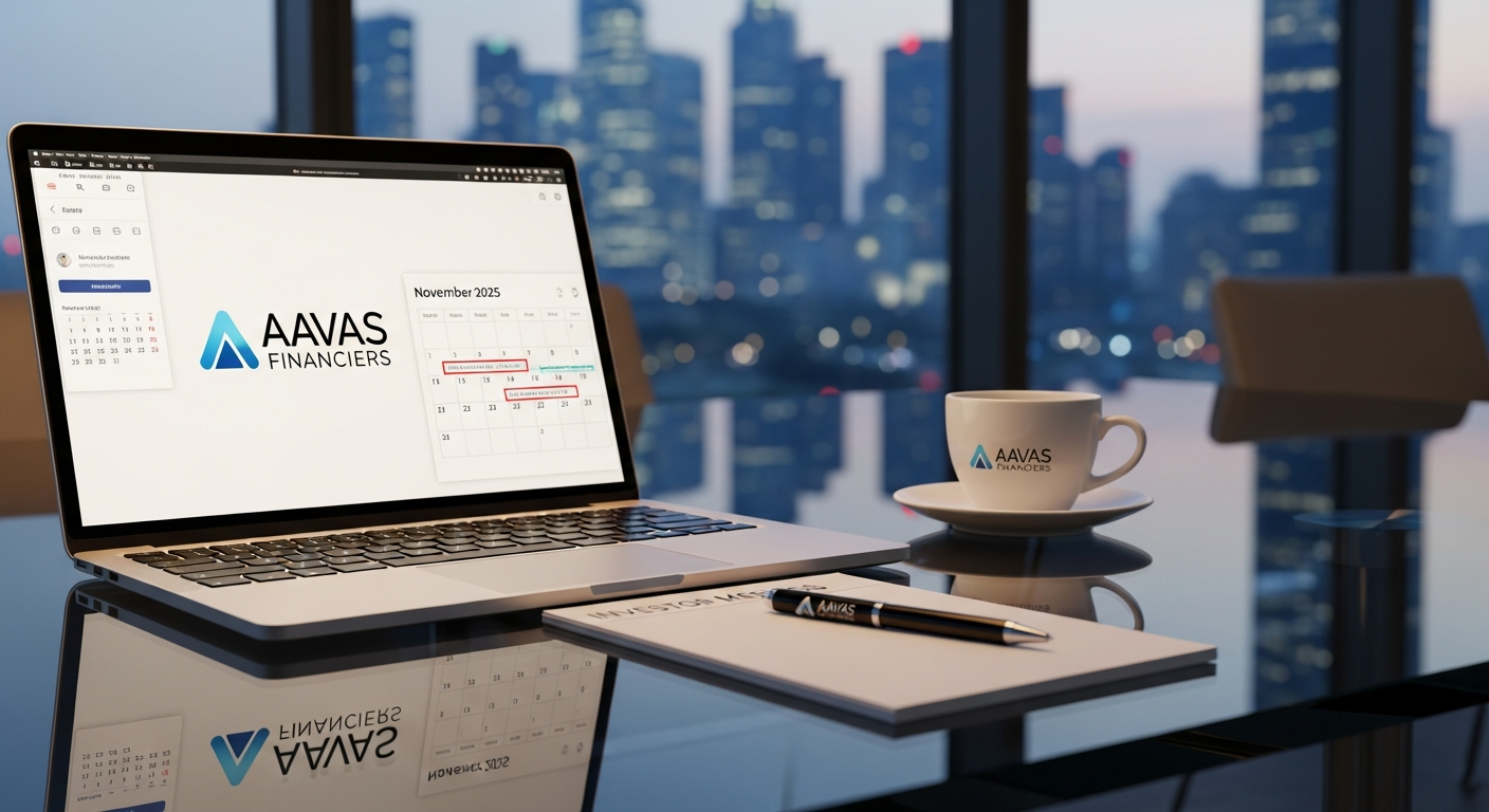 Aavas Financiers Schedules Investor Meetings in November 2025