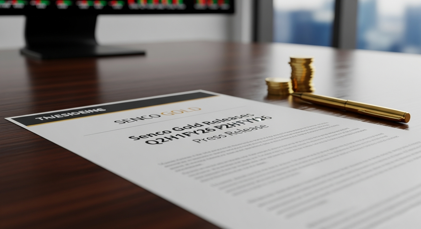 Senco Gold Releases Q2H1FY26 Press Release