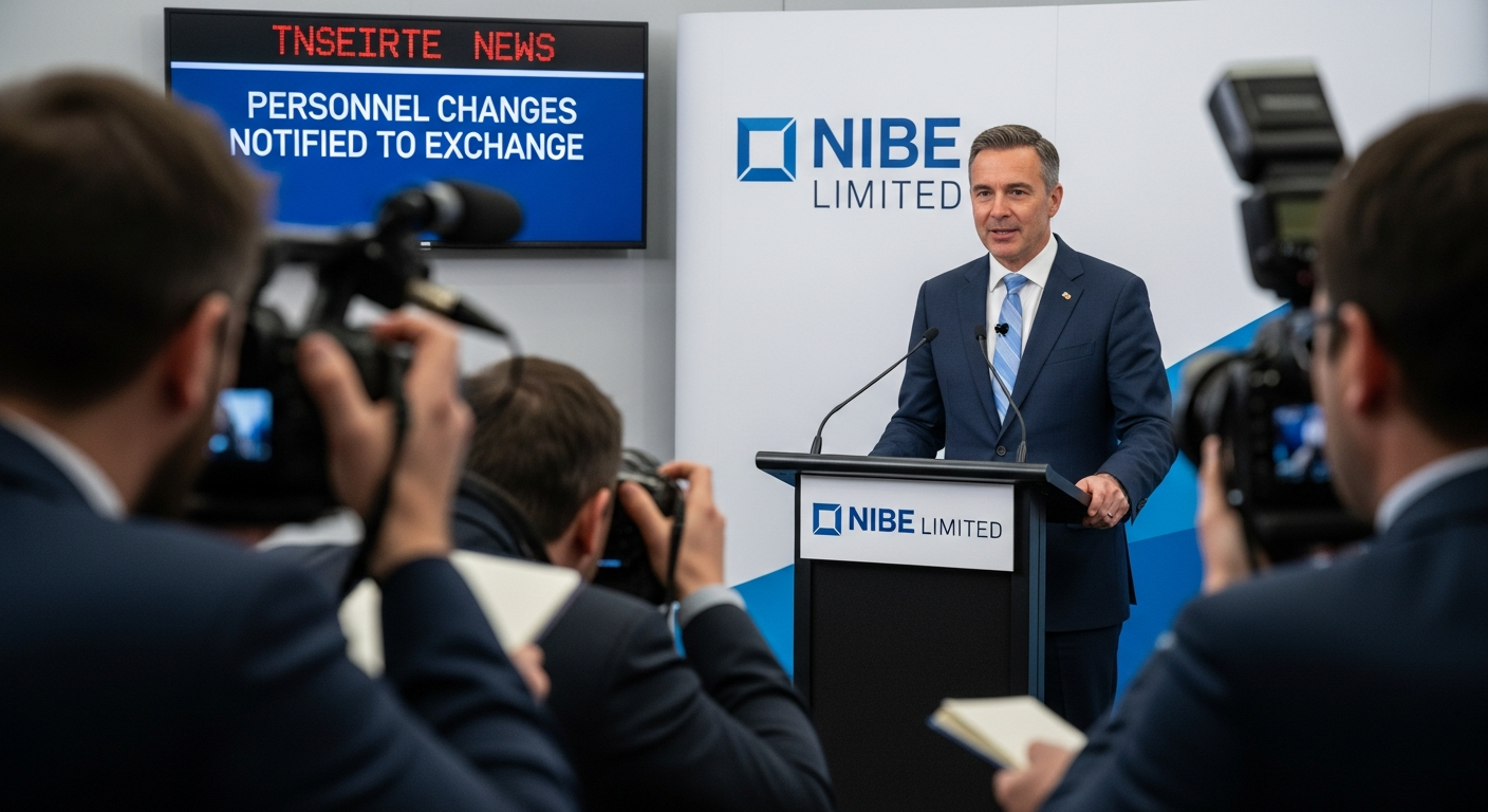 NIBE Limited Announces Personnel Changes, Notified to Exchange