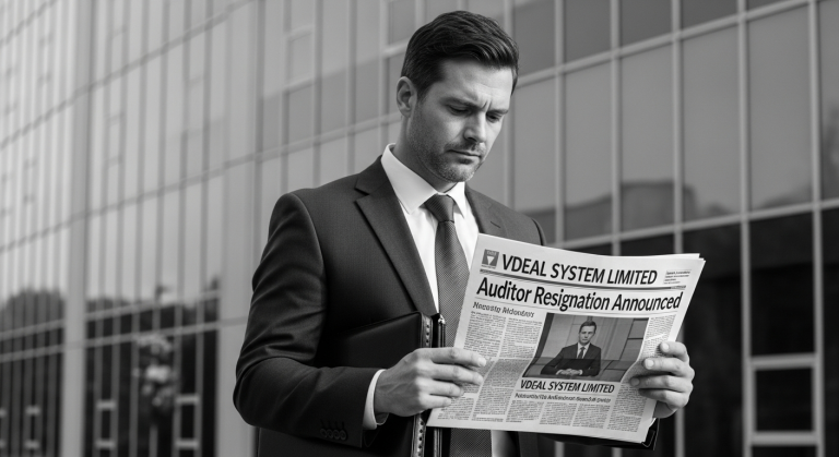 Vdeal System Limited: Auditor Resignation Announced